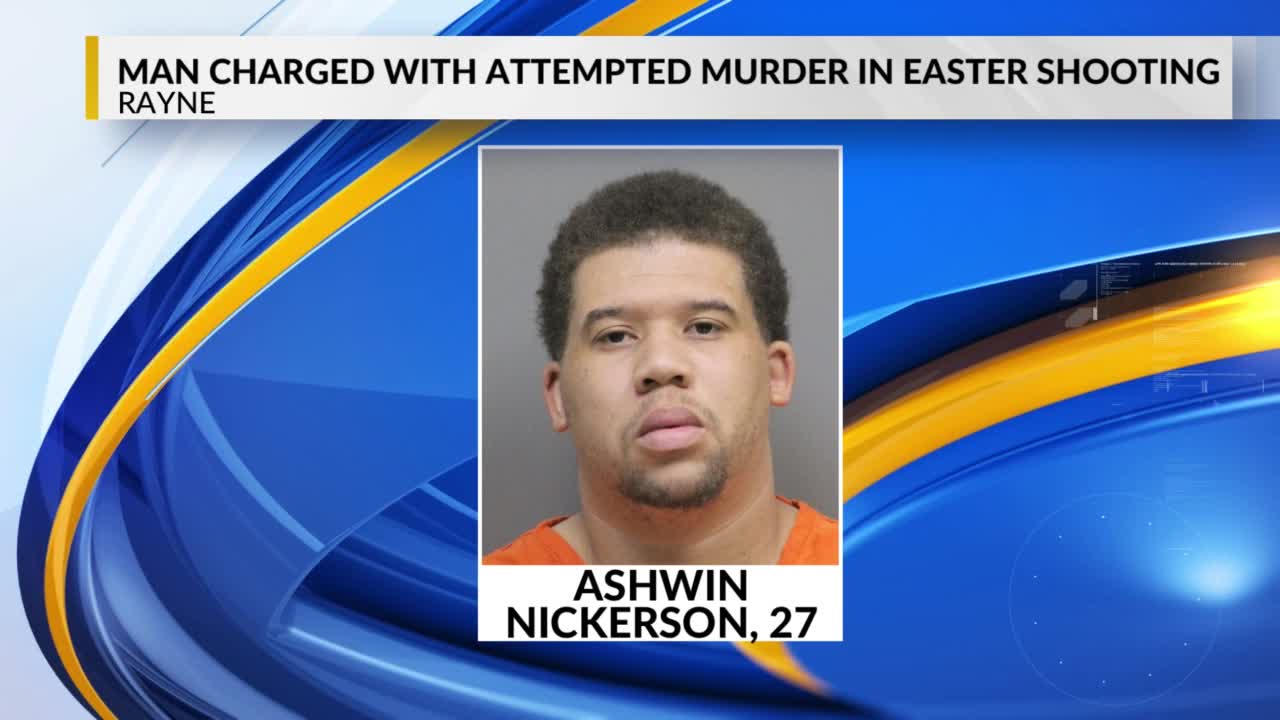 Duson man charged with attempted murder in Easter shooting in Rayne ...