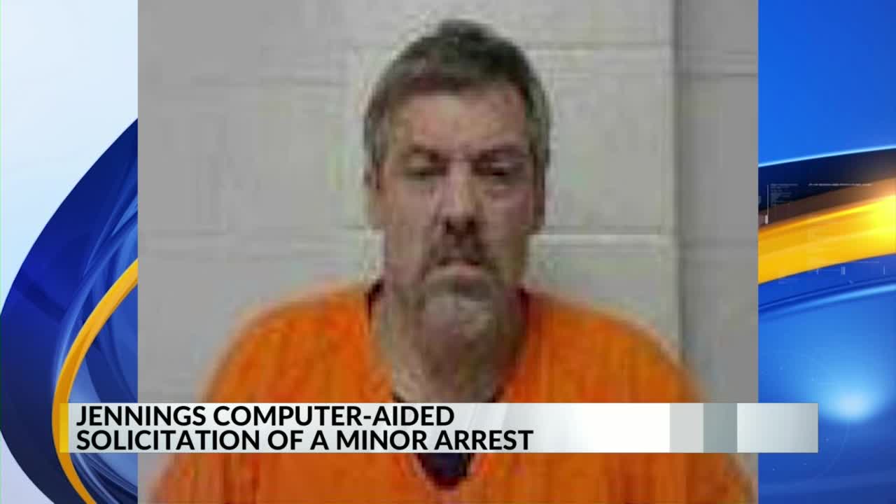 Jennings man arrested after allegedly soliciting police posing as 15