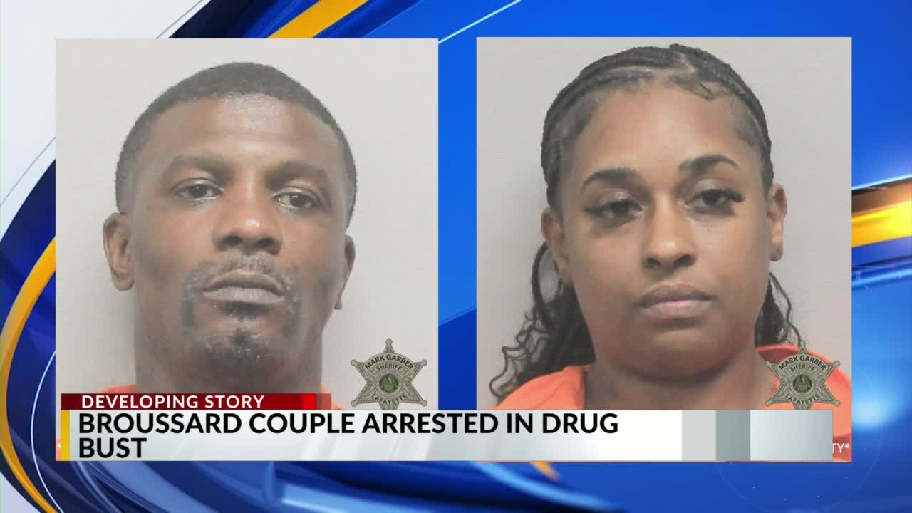 Broussard couple arrested on drug and weapons charges – KLFY.com