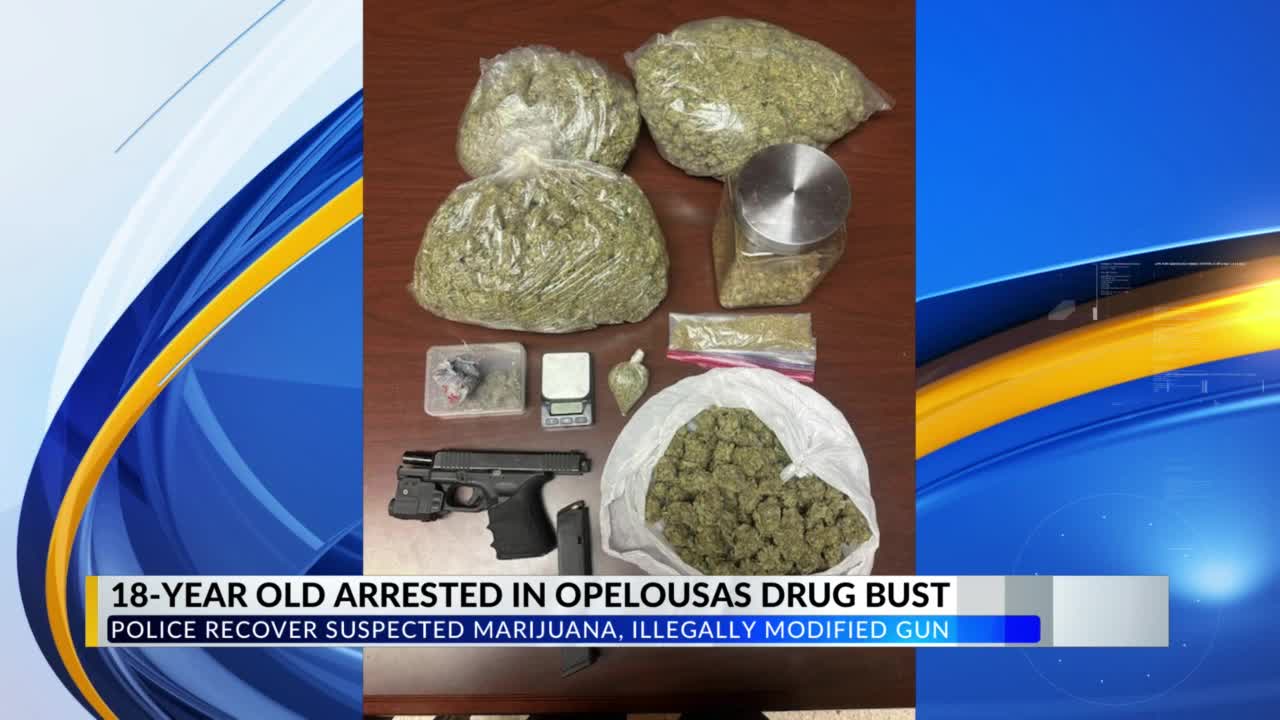 Opelousas Man Arrested On Drug Weapons Charges