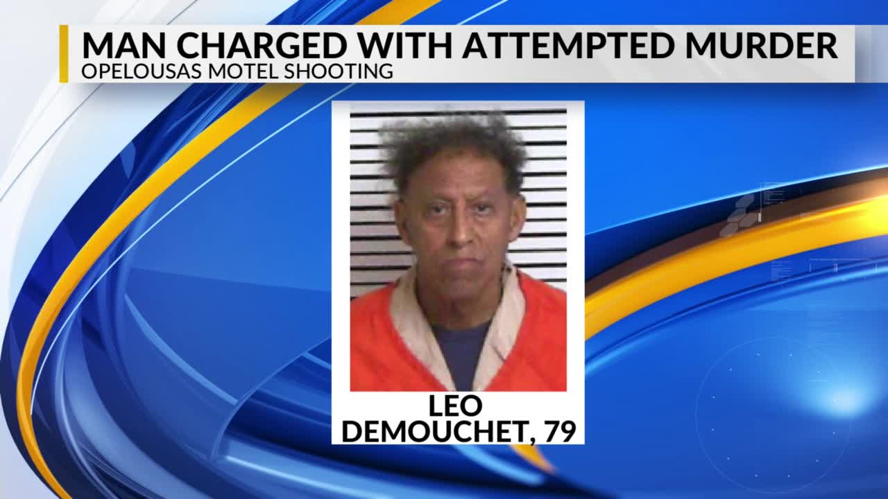 79-year-old man charged with attempted murder in Opelousas motel ...