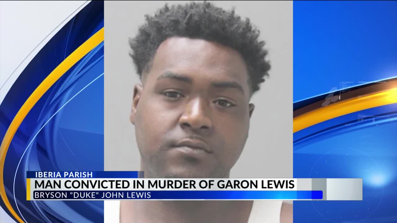 Iberia Parish man convicted of second degree murder in Garon Lewis ...