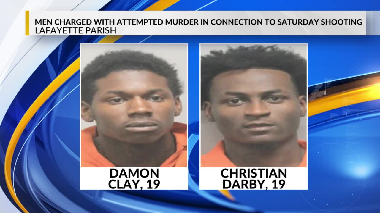 Two Lafayette men charged with attempted murder in connection with ...