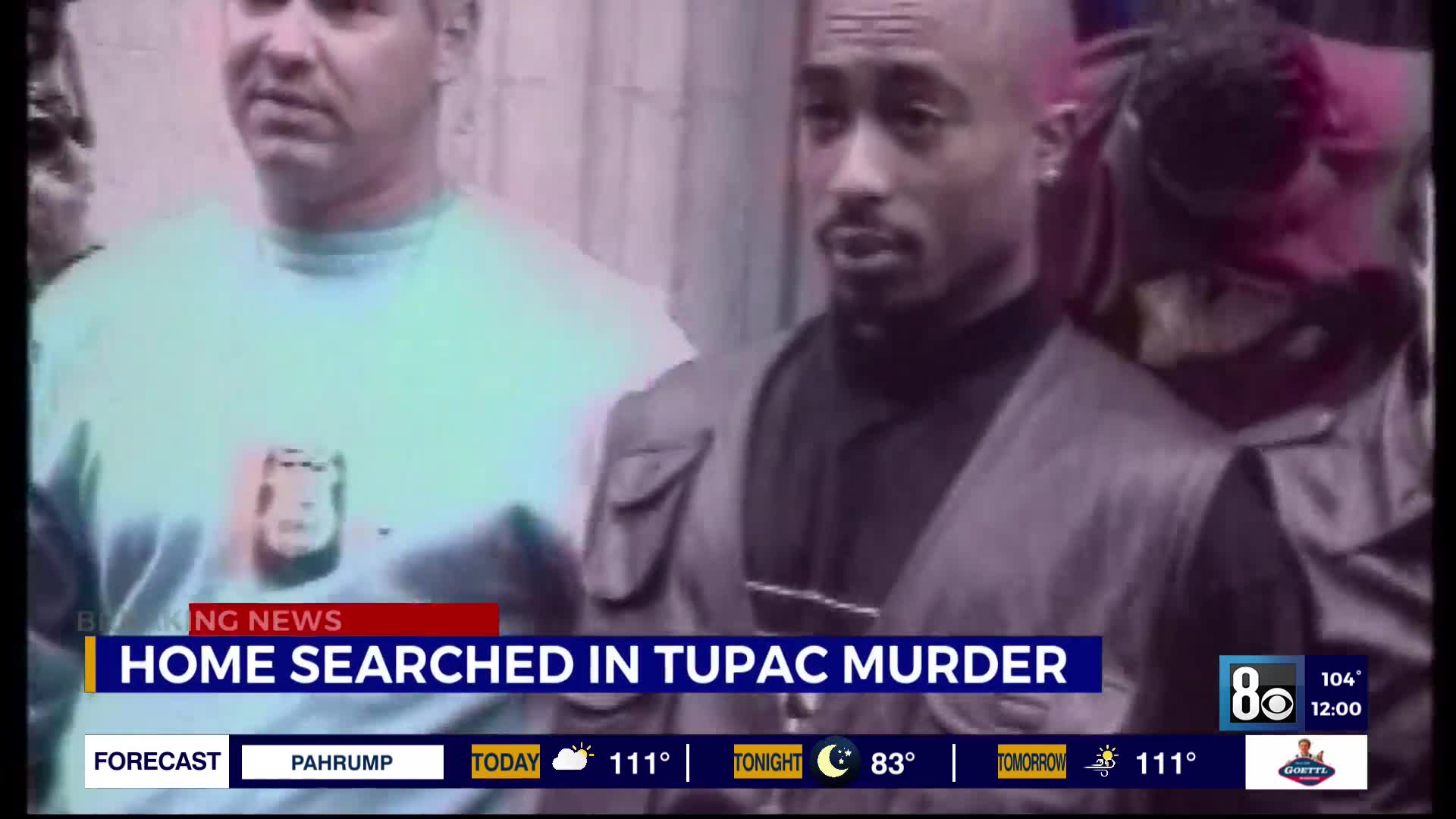 Las Vegas police search home in connection with Tupac Shakur murder – KLAS