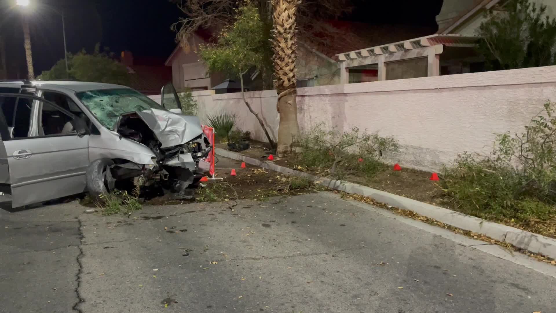 Two children killed in crash in North Las Vegas (Credit: NLVPD) – KLAS