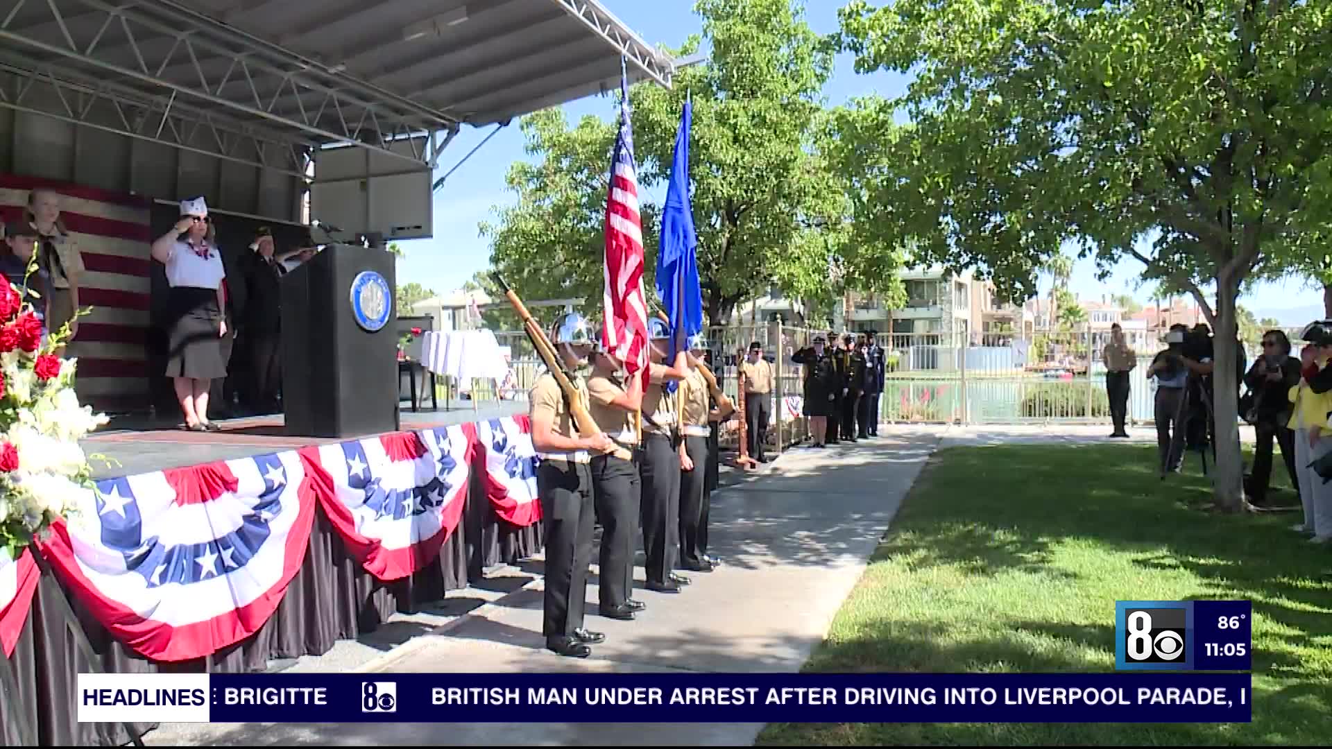 Las Vegas honors fallen heroes at Memorial Day event – KLAS