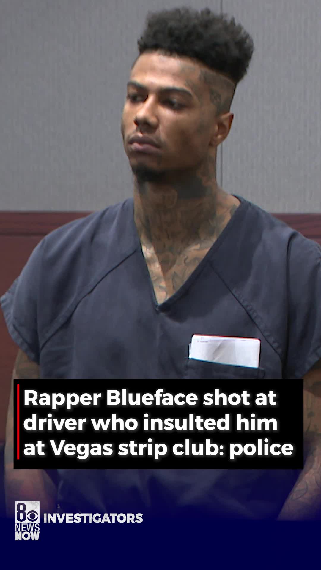 Haystack Macmillion Raper Rapper Blueface shot at driver who made joke about him outside Las ...
