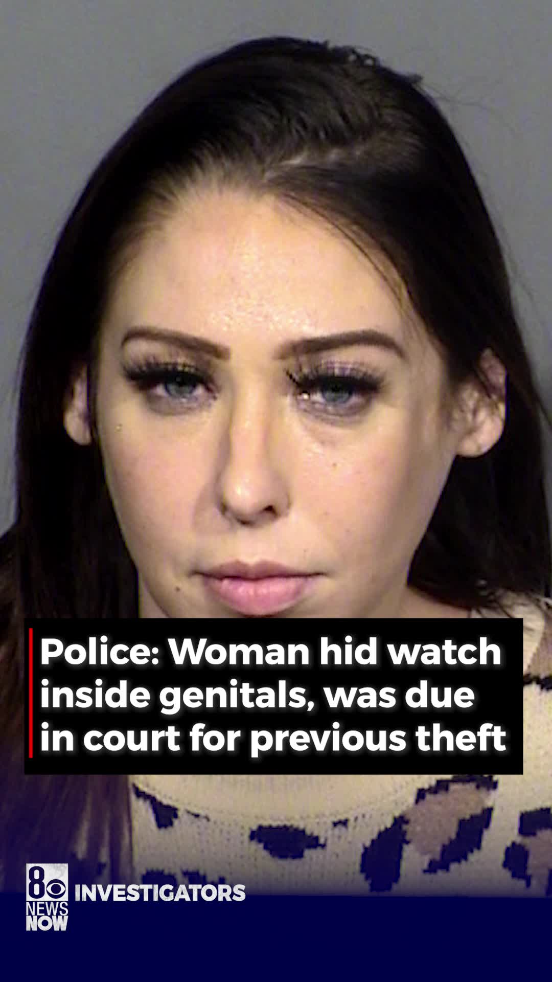 Las Vegas Police Woman Who Stole Hid Rolex Inside Genitals Was In Town For Court On Prior