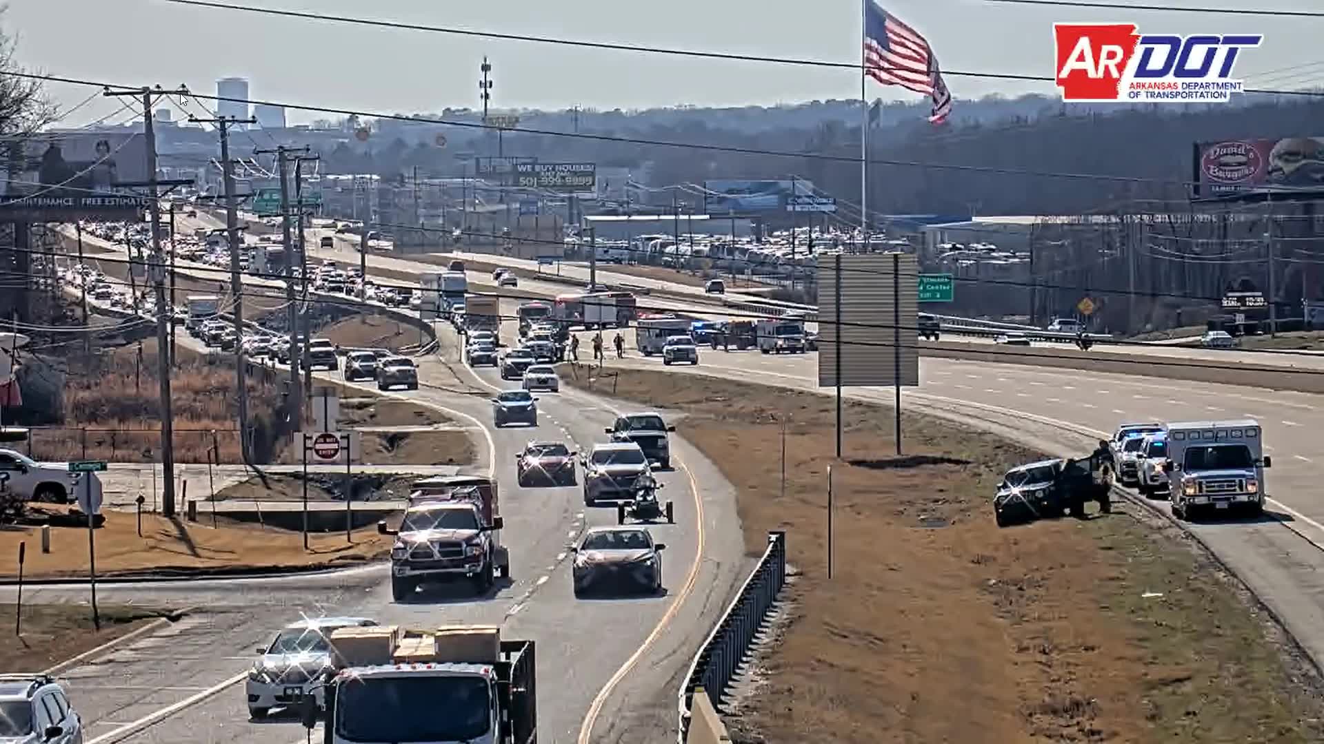 Crash on northbound Interstate 57 in Sherwood blocking all lanes – KLRT ...