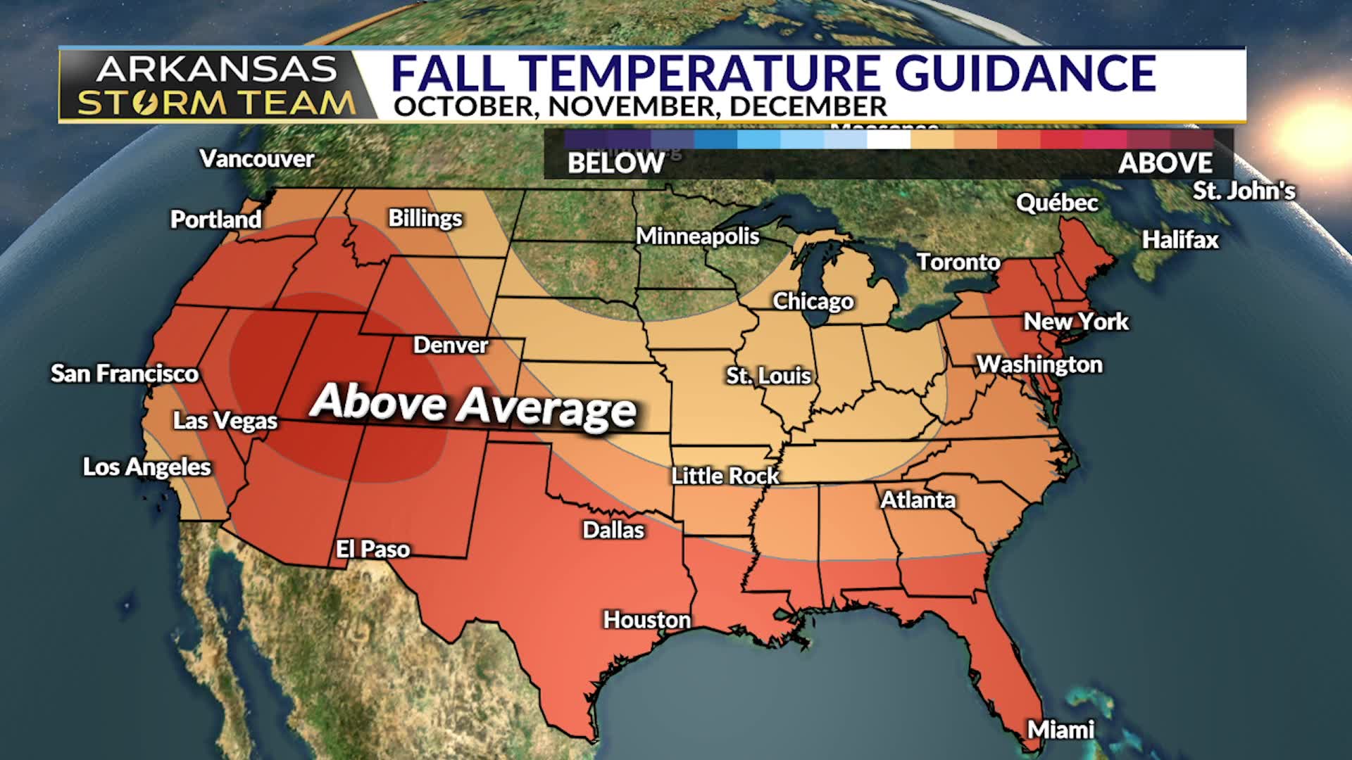 Warmer and Drier Conditions Likely Through the Rest of 2025 in Arkansas ...