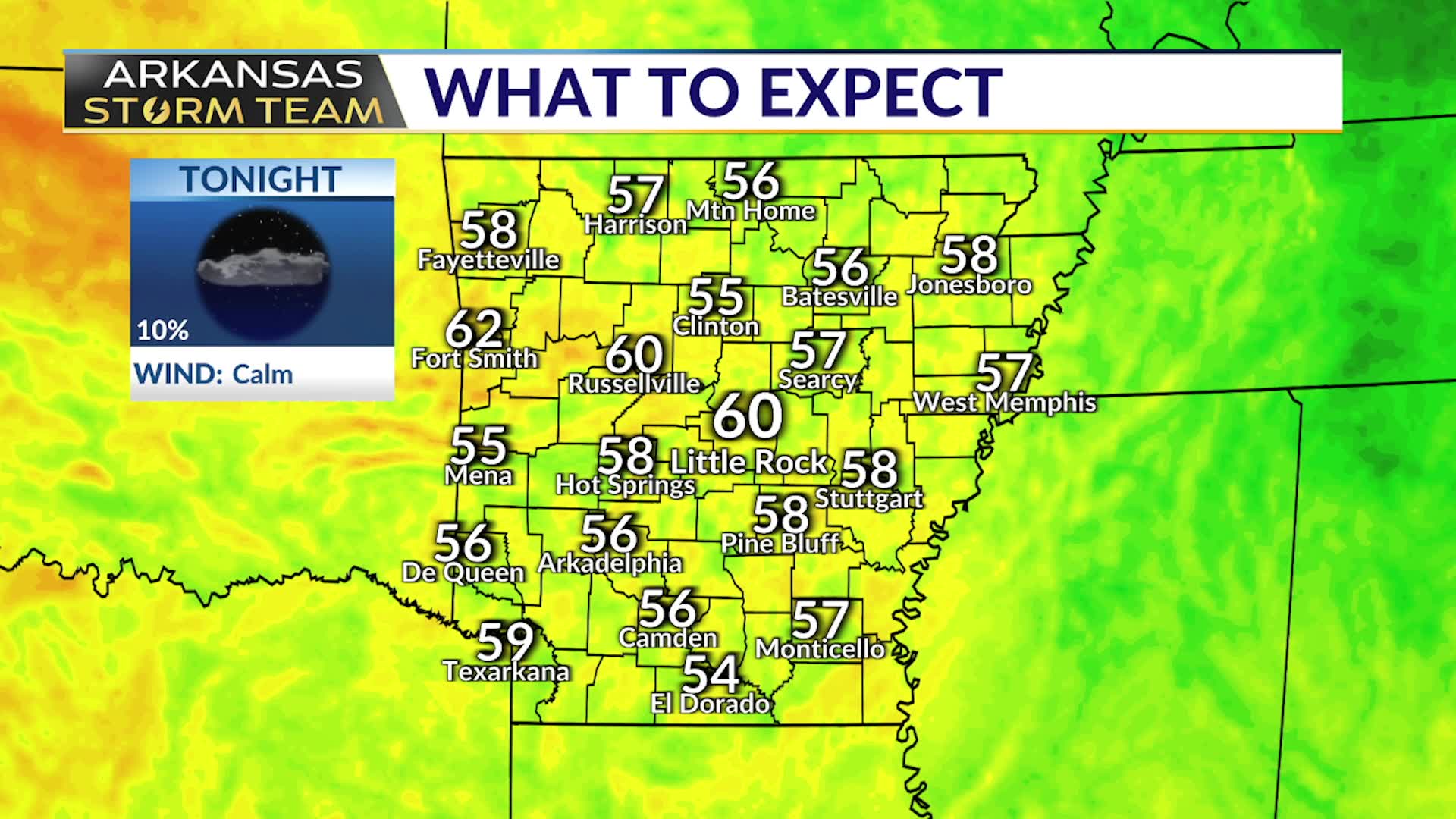 Gradually warming back into the 80s this weekend – KLRT – FOX16.com