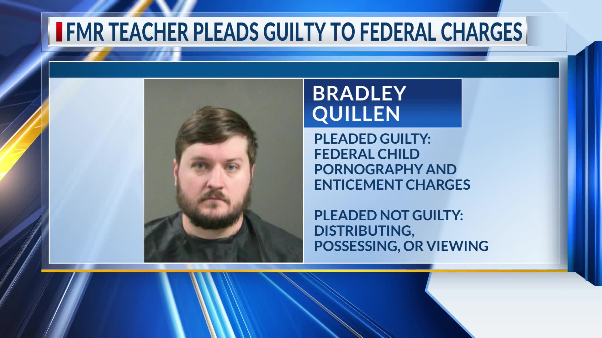 Former teacher pleads guilty to federal charges – KNWA FOX24
