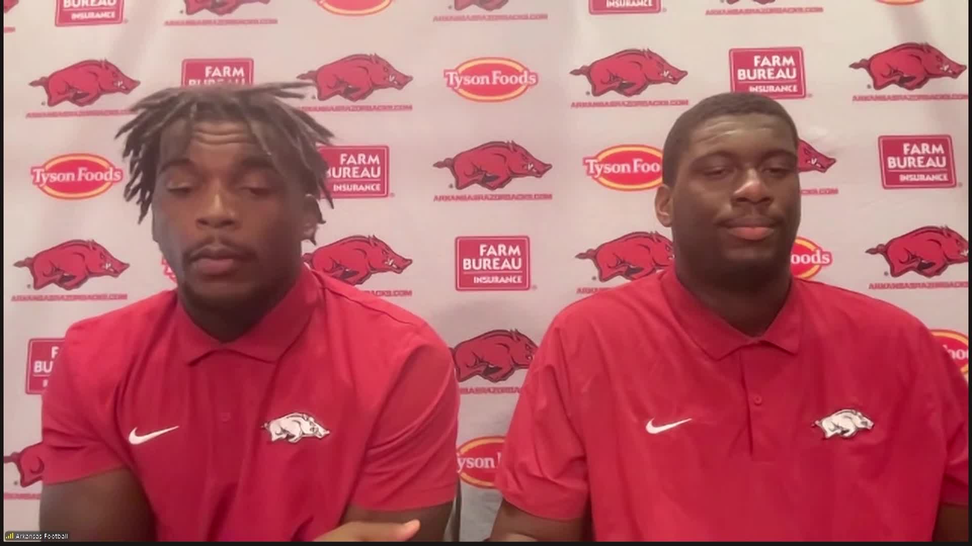 Four Rivers Razorback Pointer Razorback Players Look Ahead to Auburn – KNWA FOX24