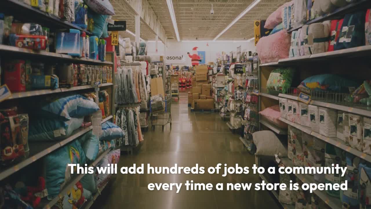 Walmart to open 150 new stores in the next five years