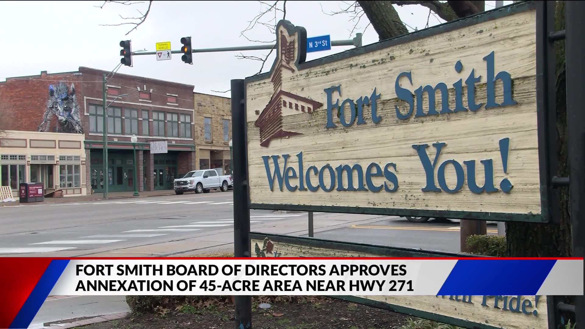 Forcheerman Sign Fort Smith annexing 45 acres near Hwy 271 – KNWA FOX24