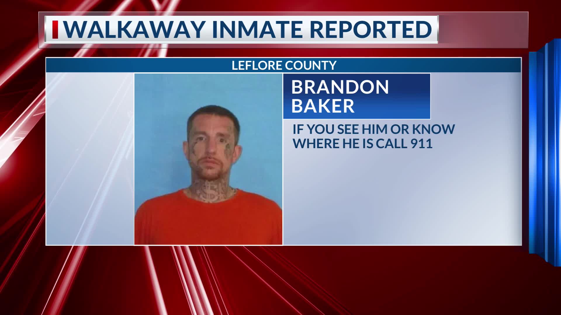 Walkaway inmate reported in LeFlore County – KNWA FOX24