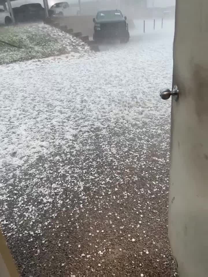 Kyle Young Hail in Henderson – KETK.com | FOX51.com