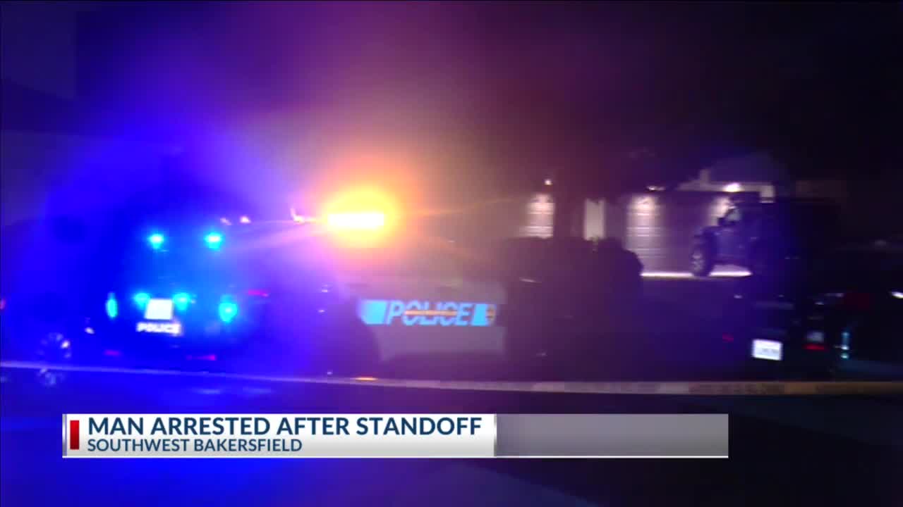 Man arrested after standoff in southwest Bakersfield – KGET 17 News