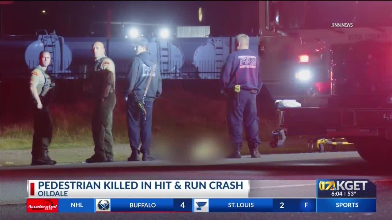 Pedestrian killed in hit & run crash in Oildale – KGET 17 News