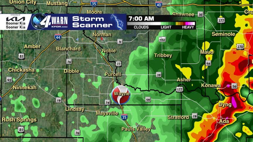 Wayne Tornado Radar Loop 12/13 – KFOR.com Oklahoma City