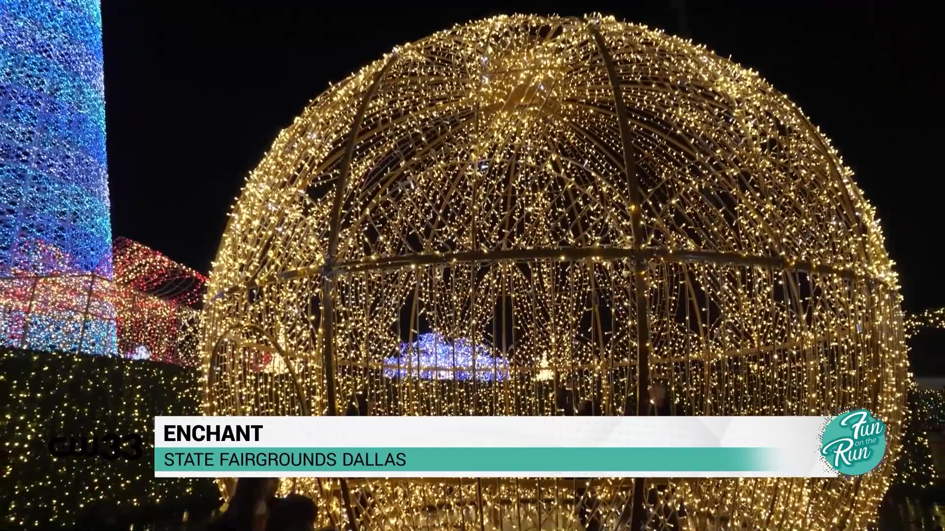 It is a winter wonderland! Enchant makes its way to Dallas’ Fair Park