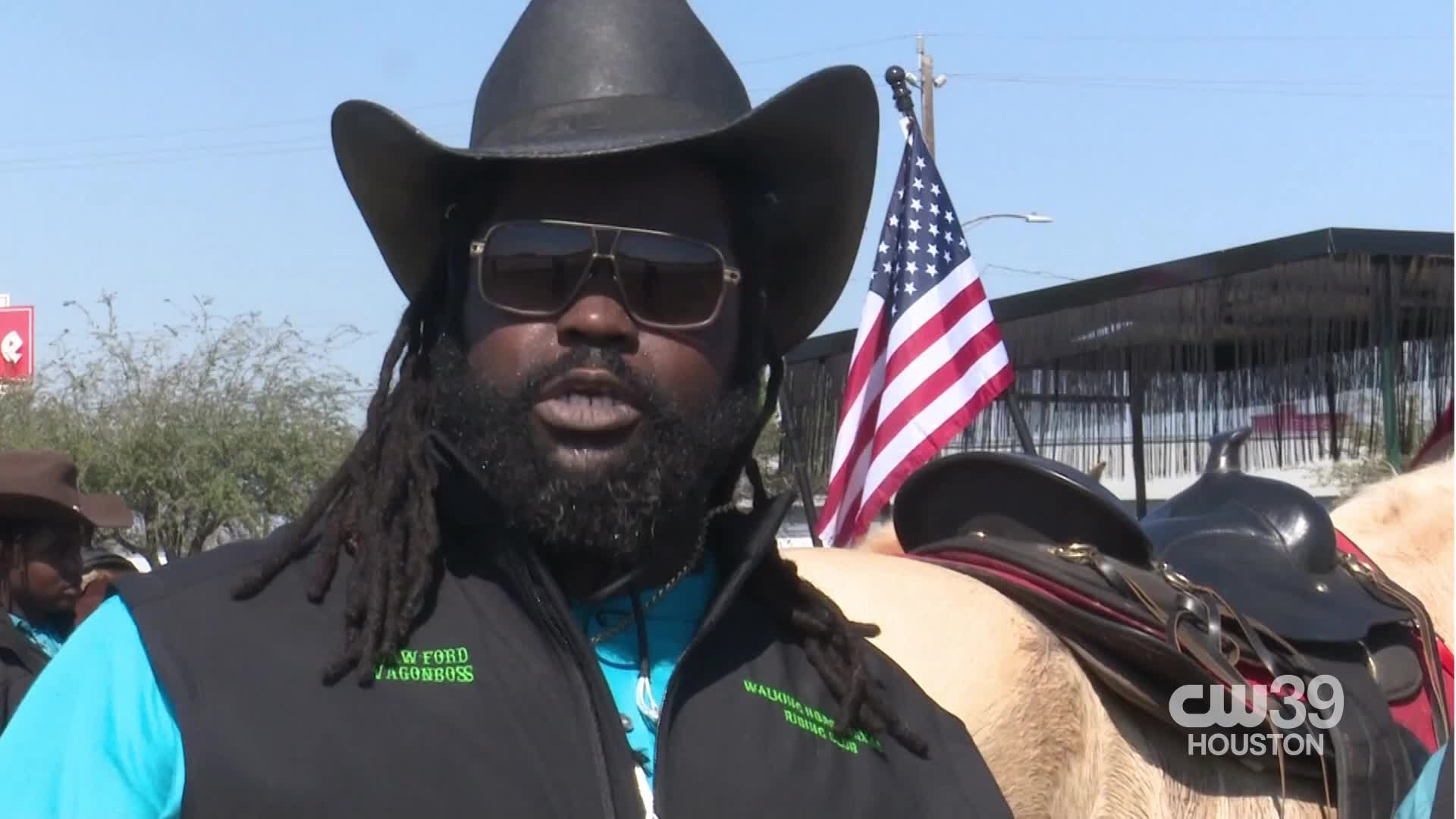 Black trail riders come into Houston for rodeo season – CW39 Houston