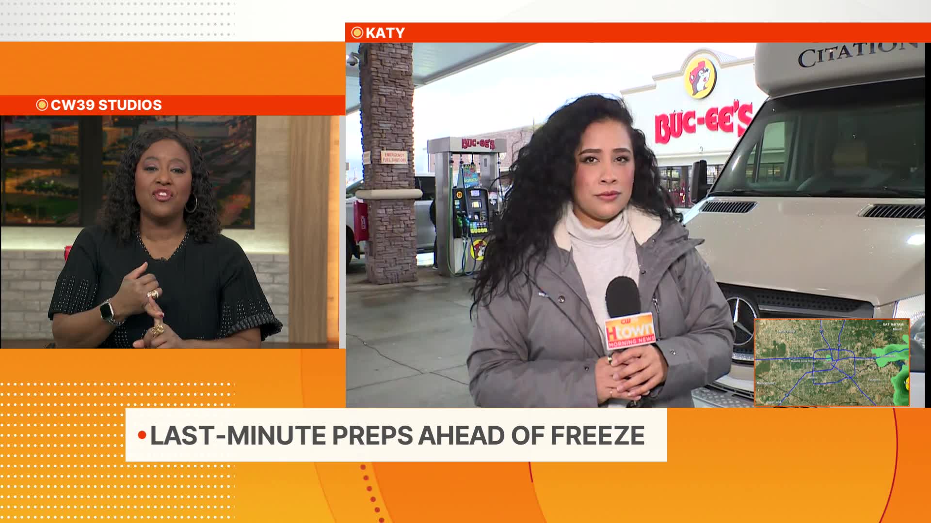 Last-minute preps ahead of freeze coming to Houston – CW39 Houston