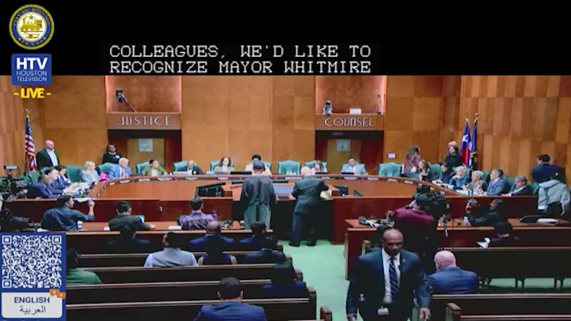 Houston Mayor John Whitmire shares Tank Dell Day proclamation