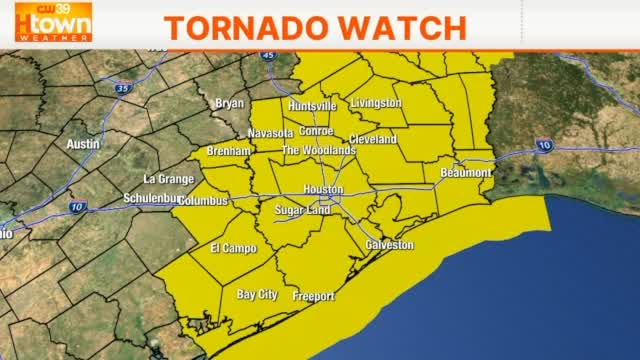 Tornado Watch issued for Houston, southeast Texas on Valentine’s Day ...