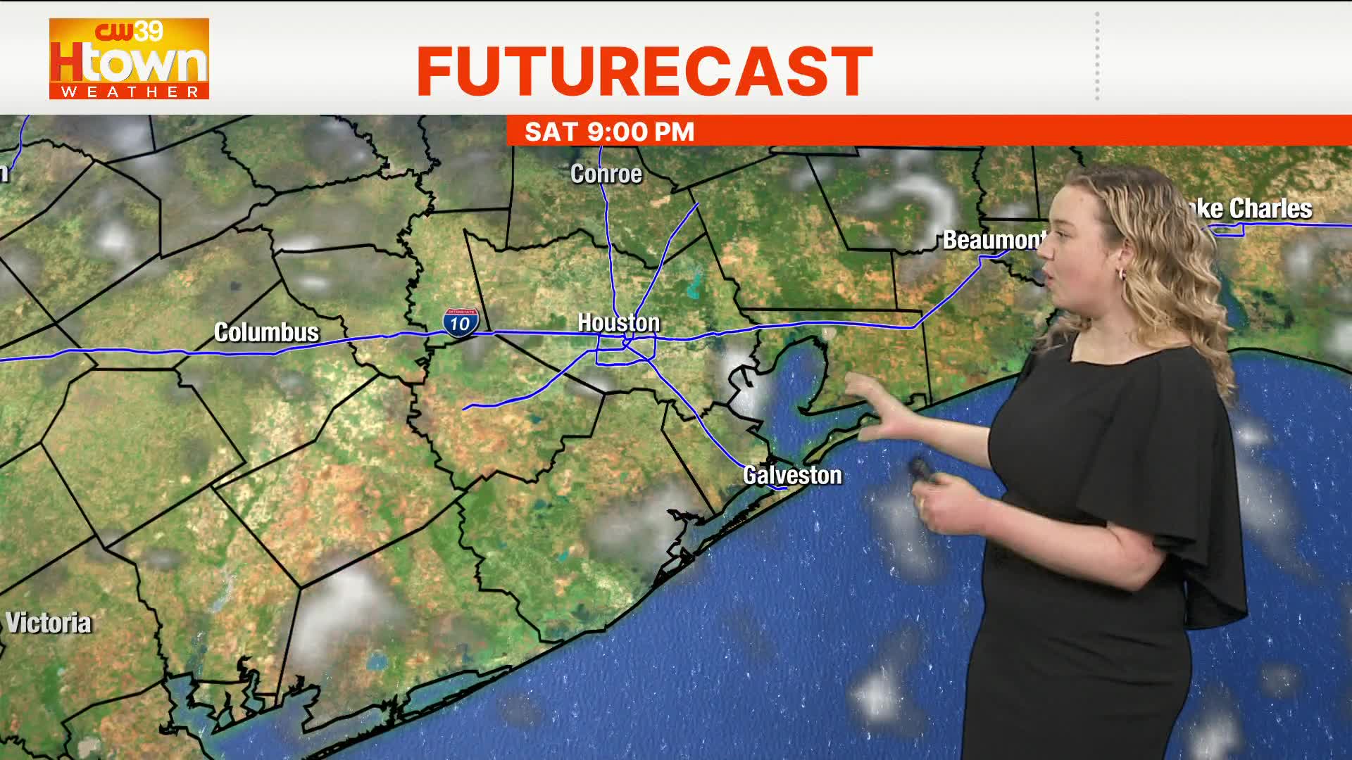 Sunny Saturday with low chance of showers – CW39 Houston