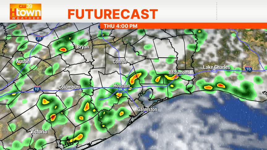 Strong Storms, Flooding Possible This Afternoon – CW39 Houston