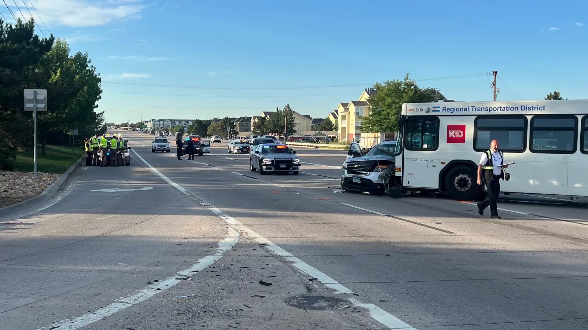 Parker Road reopens after major crash involving RTD bus – FOX31 Denver
