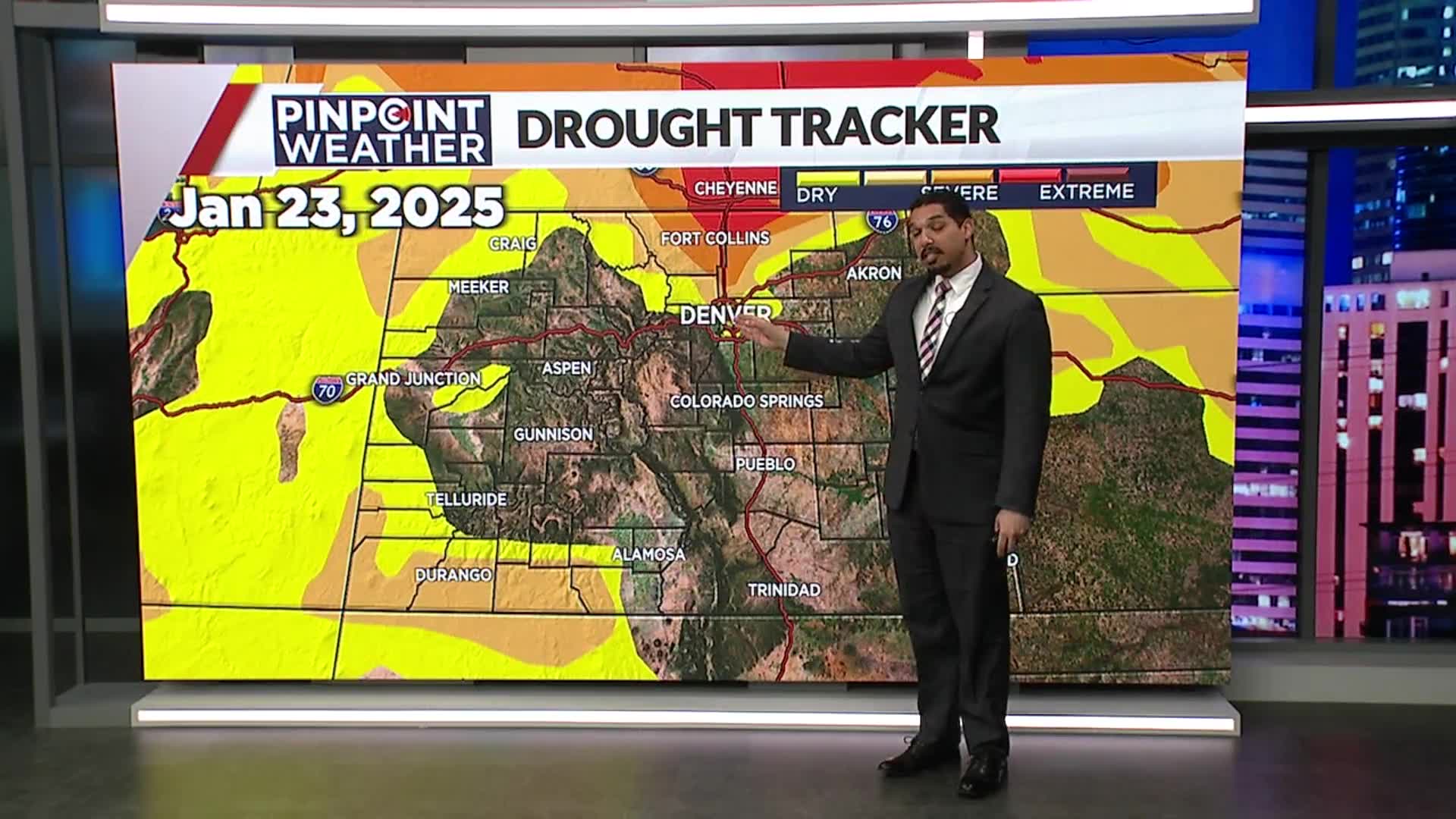 Denver weather: Drought conditions improving with more snow on the way ...