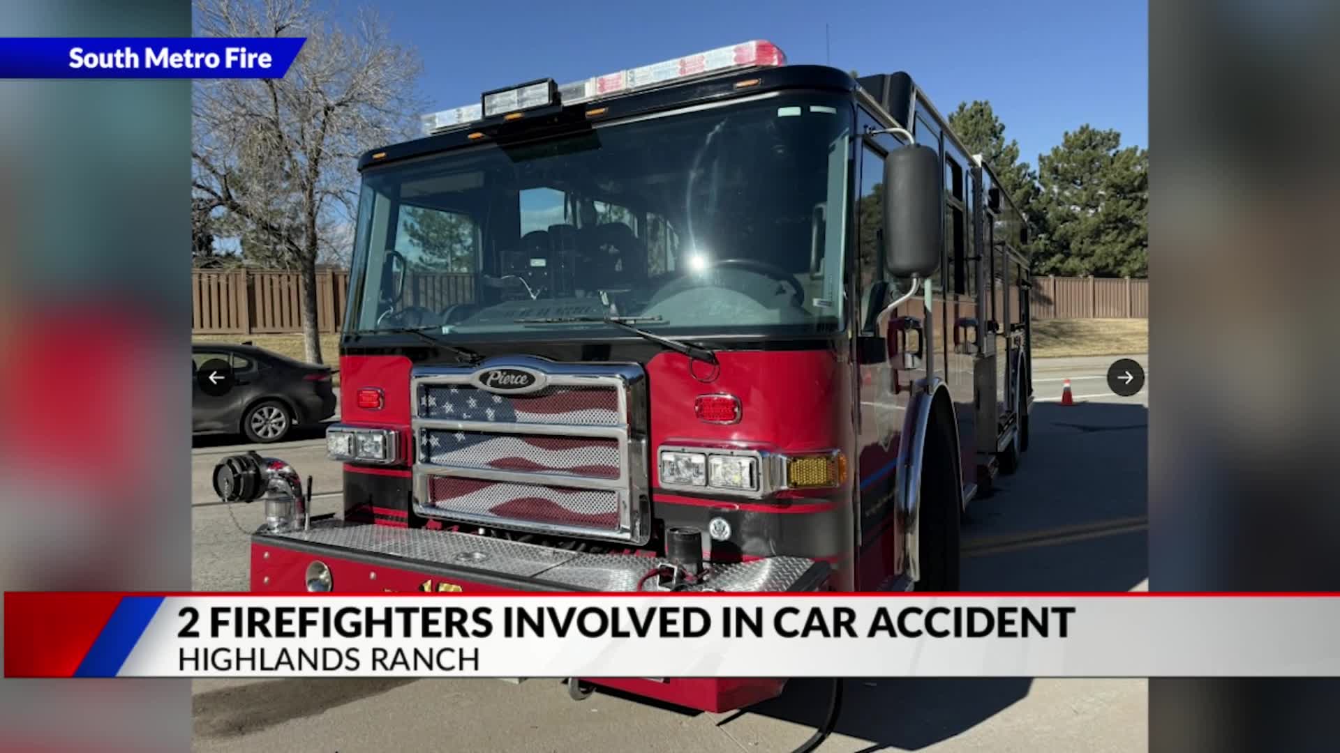 South Metro Fire Rescue firetruck involved in crash in Highlands Ranch ...